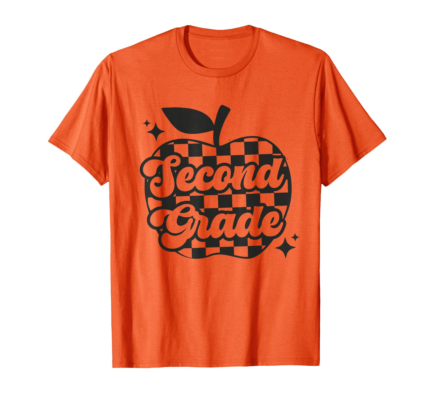 Second Grade Teacher Apple Back To School Boys Girls Kids T-Shirt