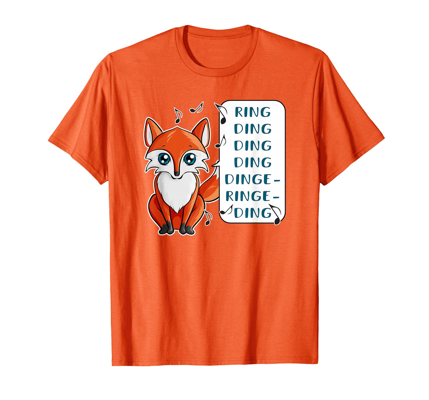 Funny What does the Fox say T-Shirt Fox Lover Tee Gift T-Shirt