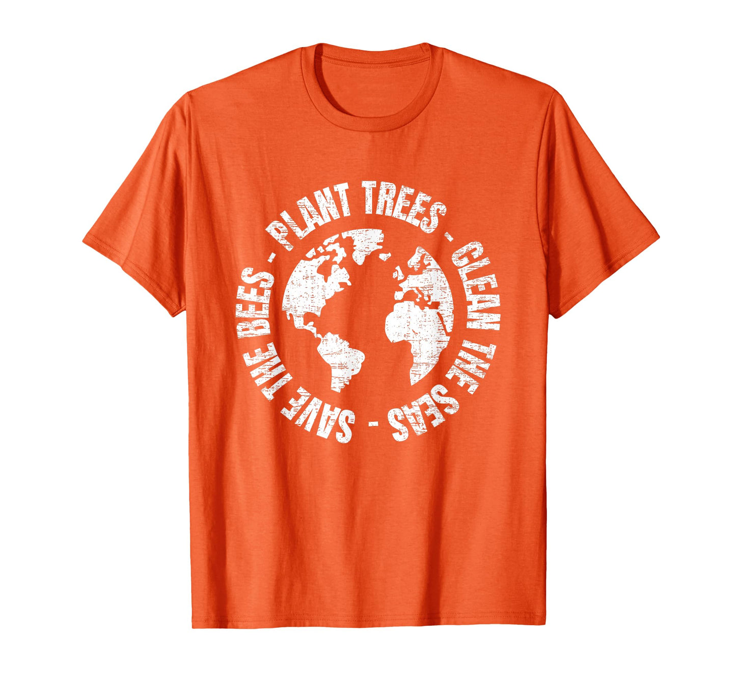 Earth Day Save Bees Plant Trees Clean Seas Environmentalist T-Shirt
