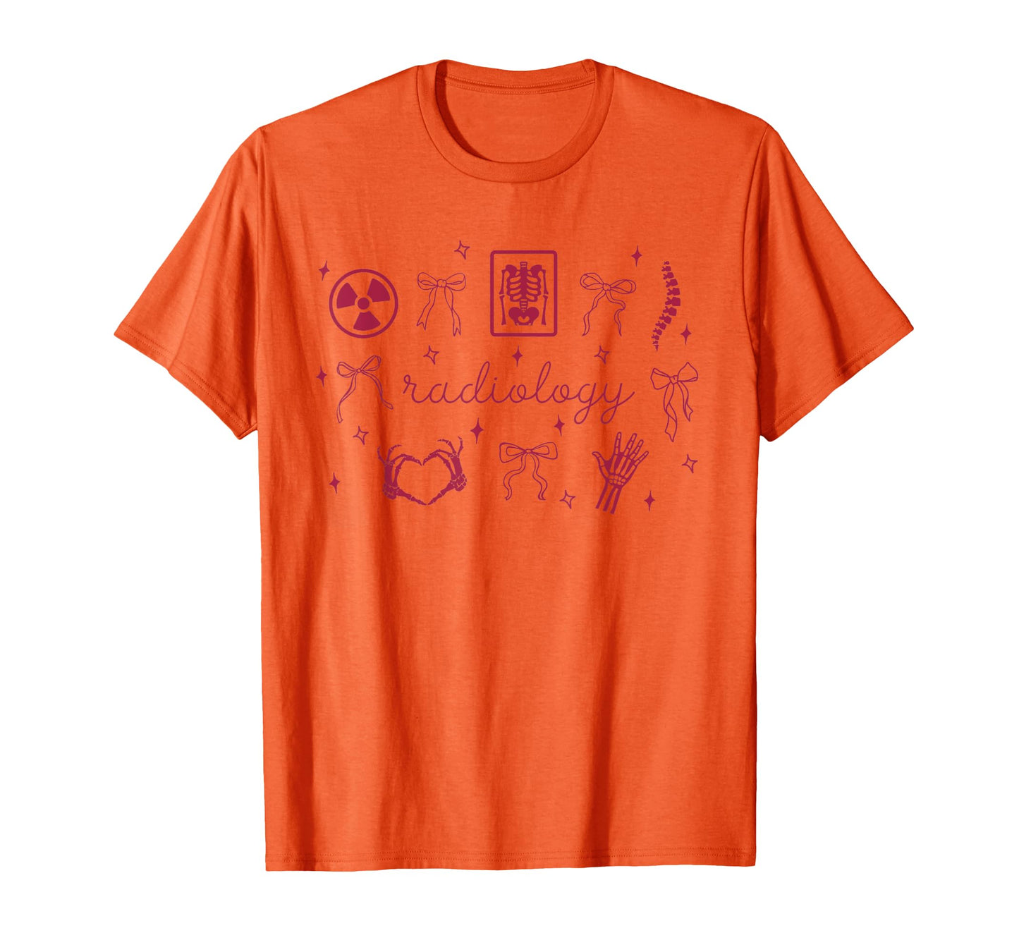 Women Coquette Radiology Department Xray Tech Appreciation T-Shirt