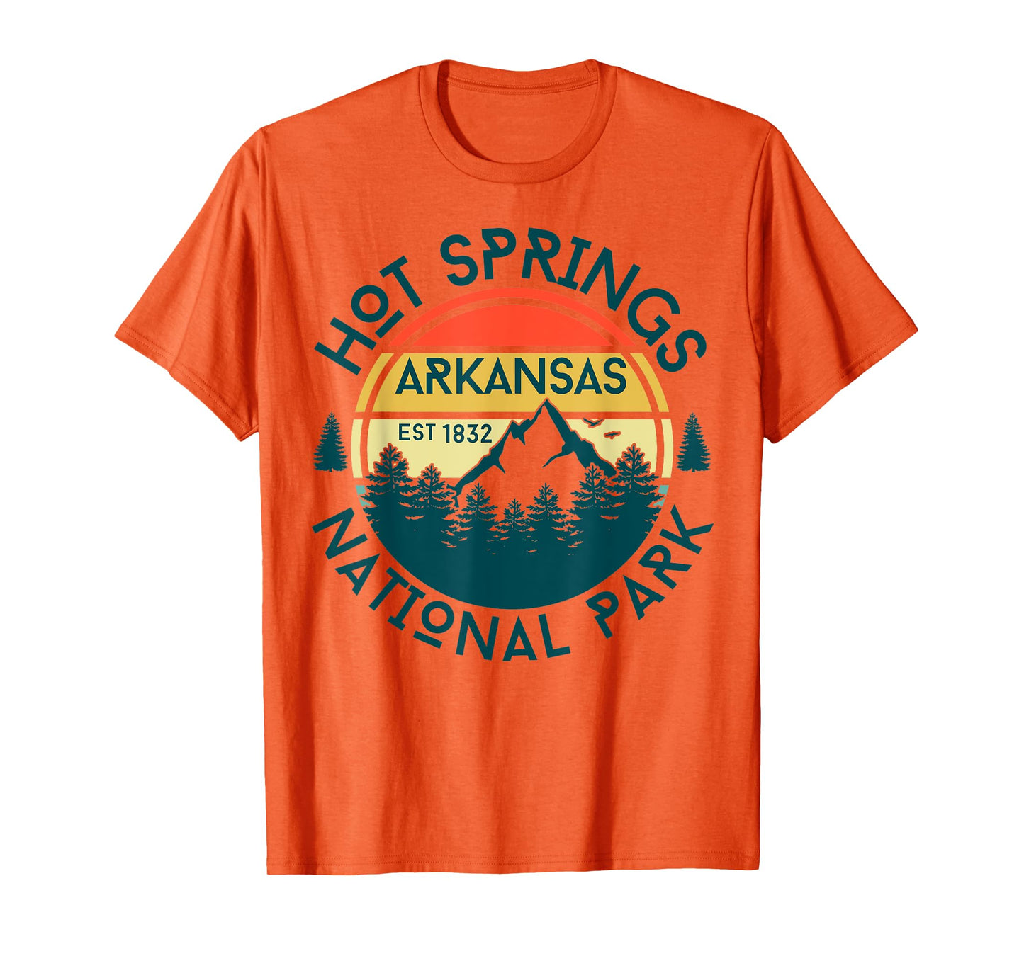Hot Springs National Park Arkansas Nature Hiking T-Shirt