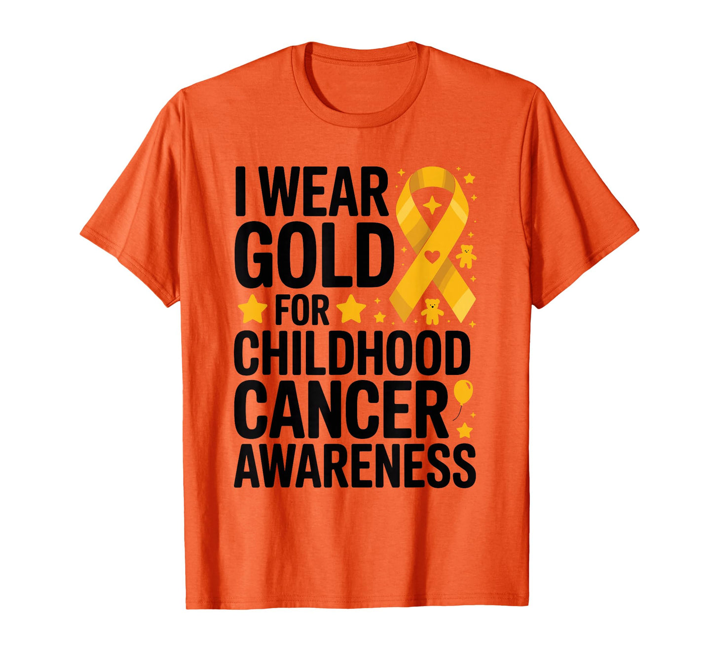 Childhood Cancer Awareness Support T-Shirt