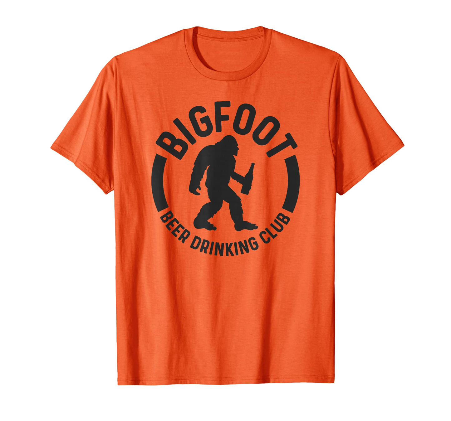 Bigfoot Beer Drinking Club Funny Sasquatch Believer Camping T-Shirt