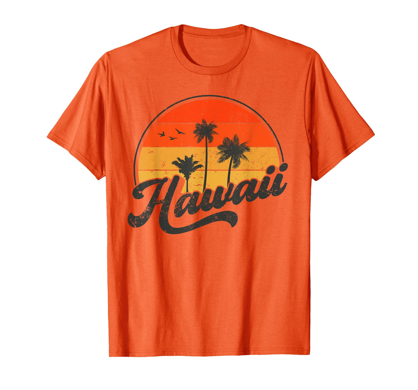 Hawaii Retro Vintage Sunset T-Shirt