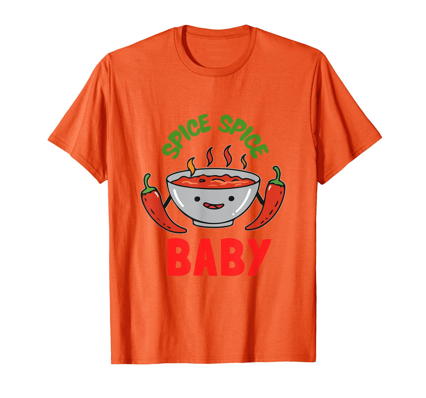 Spice Baby Cute Funny Chili Pepper Spicy for Food Lovers T-Shirt