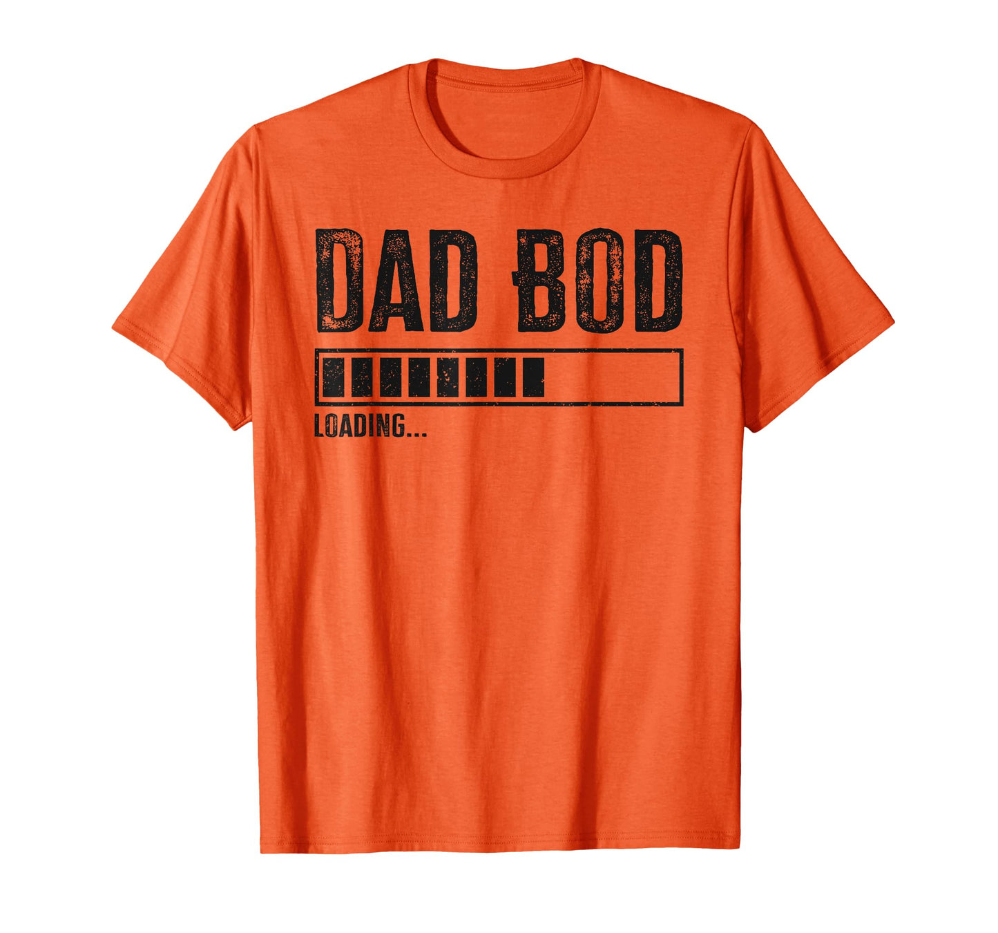 Mens Dad Bod Loading 2024 Funny Dad Fathers Day Baby Announcement T-Shirt