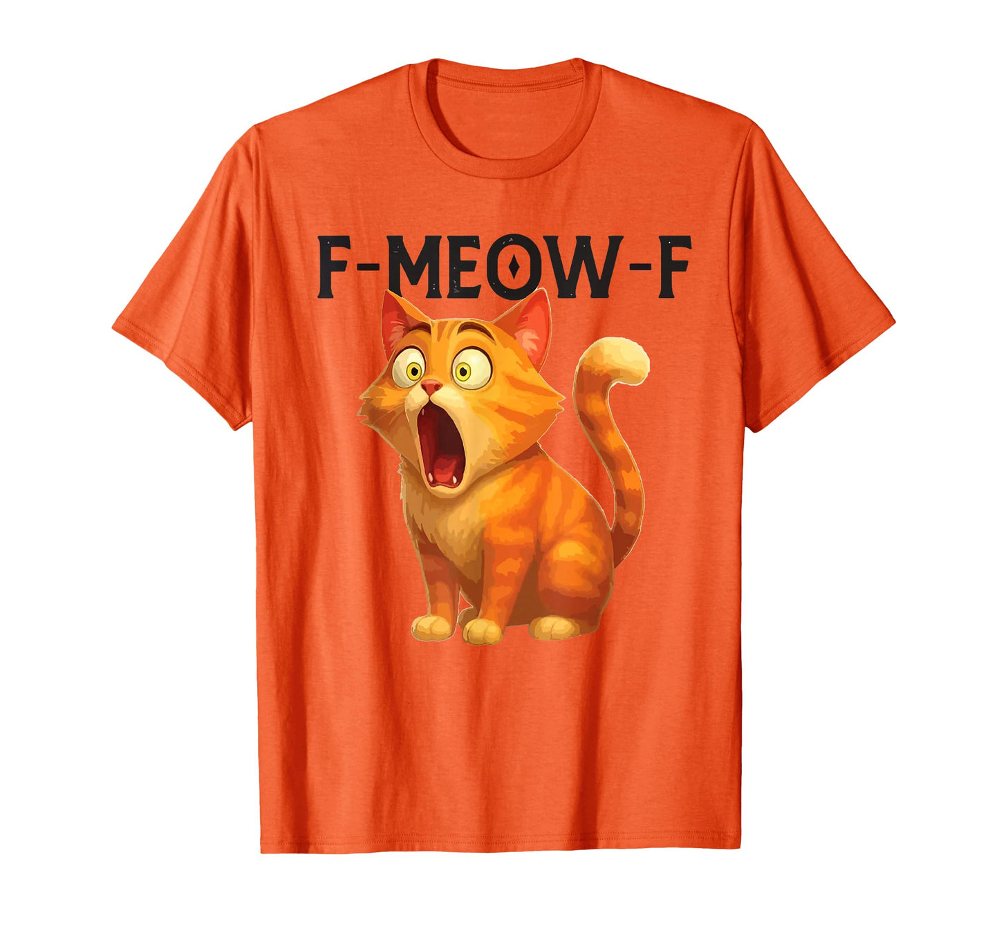 Cats F-Caw-F Funny Chicken Humor F Meow F Quote Cat Meme T-Shirt