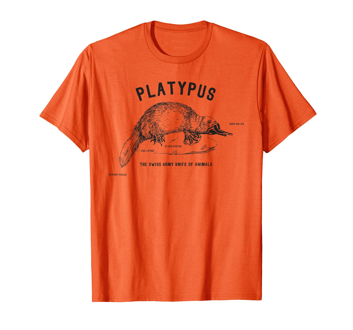 Platypus Swiss Army Knife of Animals T-Shirt - Funny Gift T-Shirt