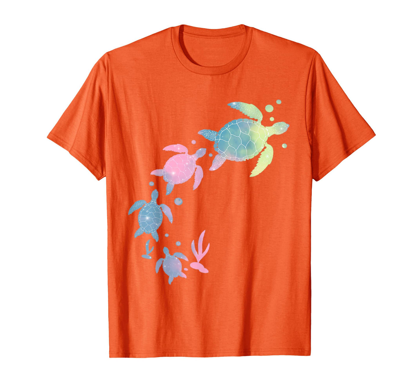 Turtles Tie Dye Cute Sea-Turtle Kids Toddler Turtle Costume T-Shirt