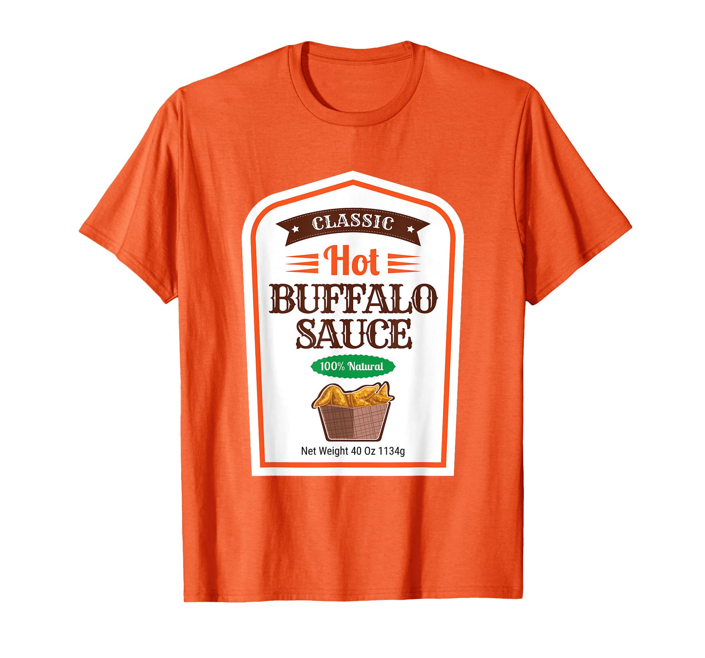 Buffalo Sauce Matching Halloween Costume Group Halloween T-Shirt