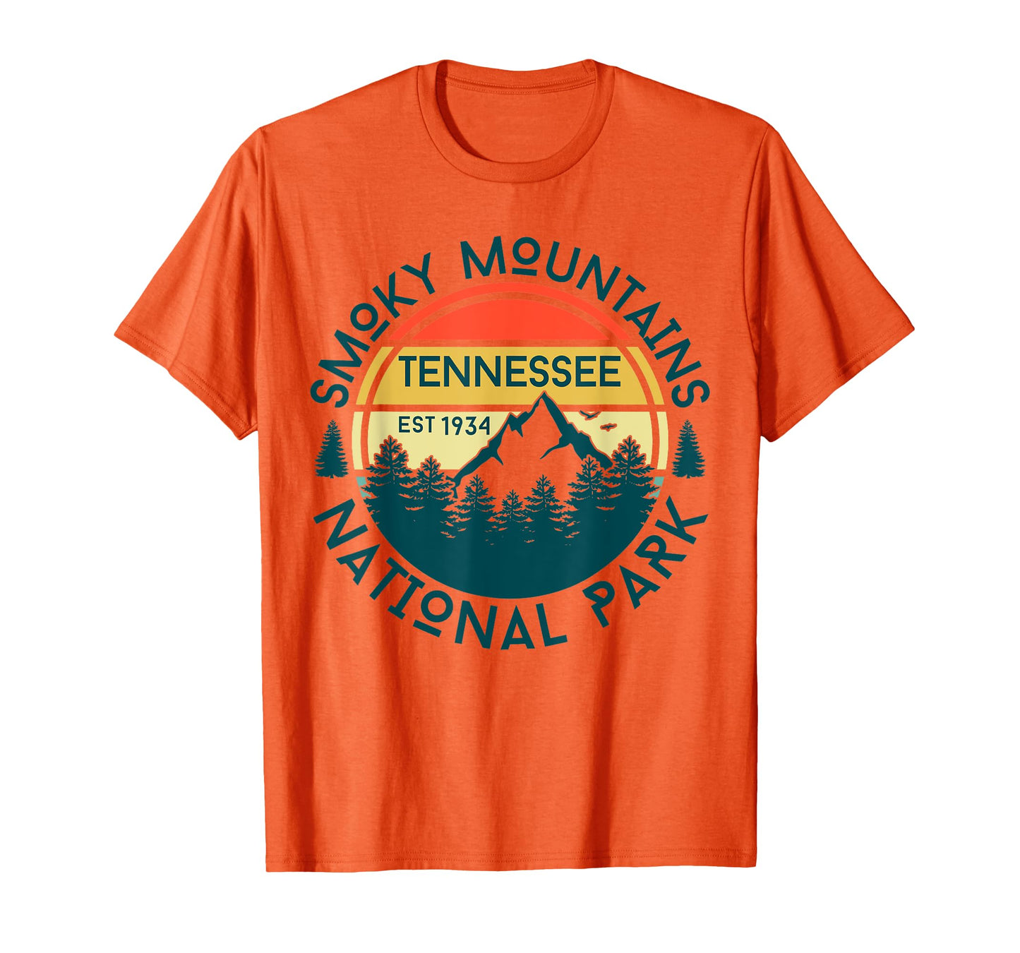 Smoky Mountains Tennessee Nature Hiking Outdoors Girls T-Shirt