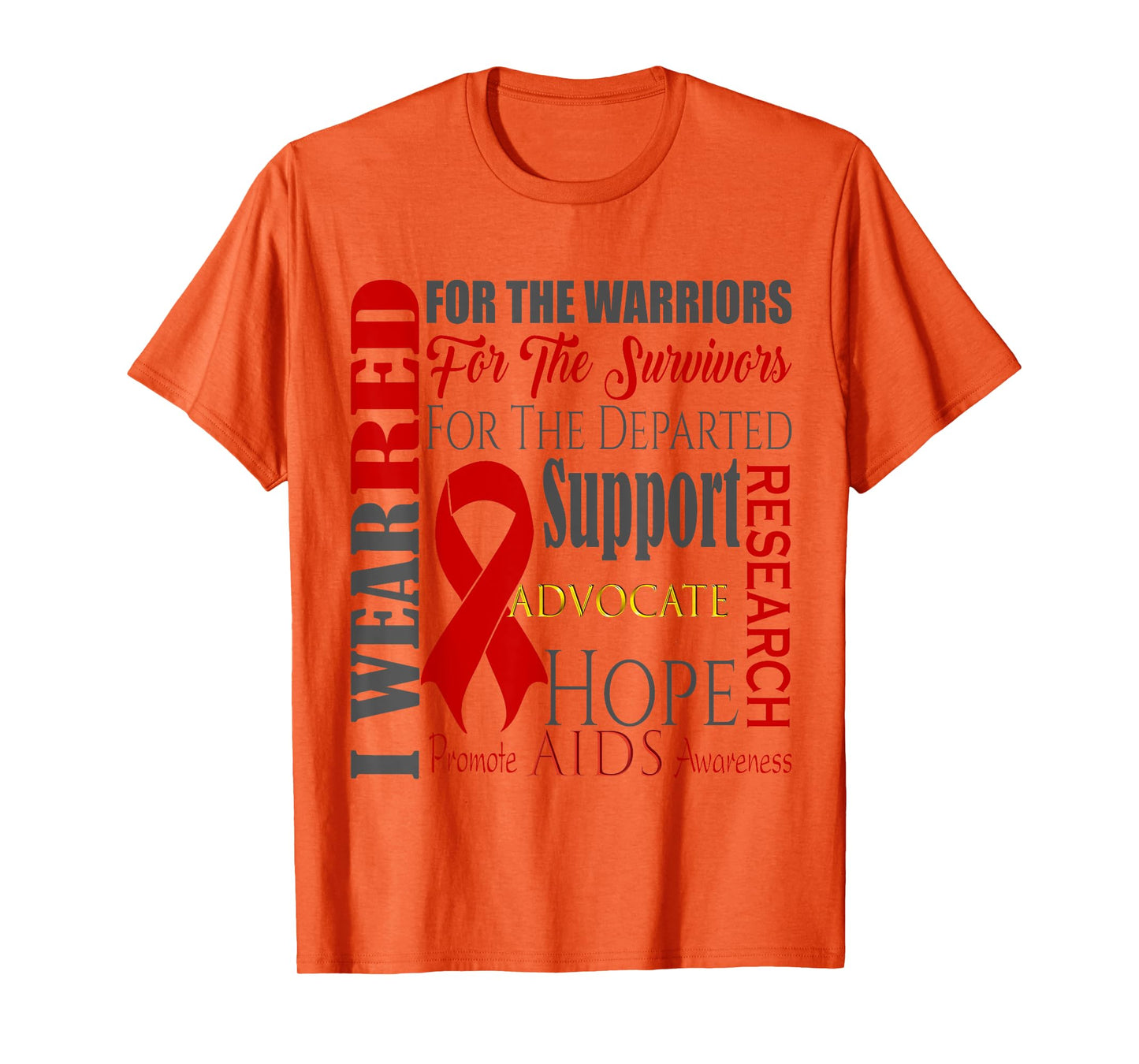 AIDS & HIV Awareness Shirt T-Shirt