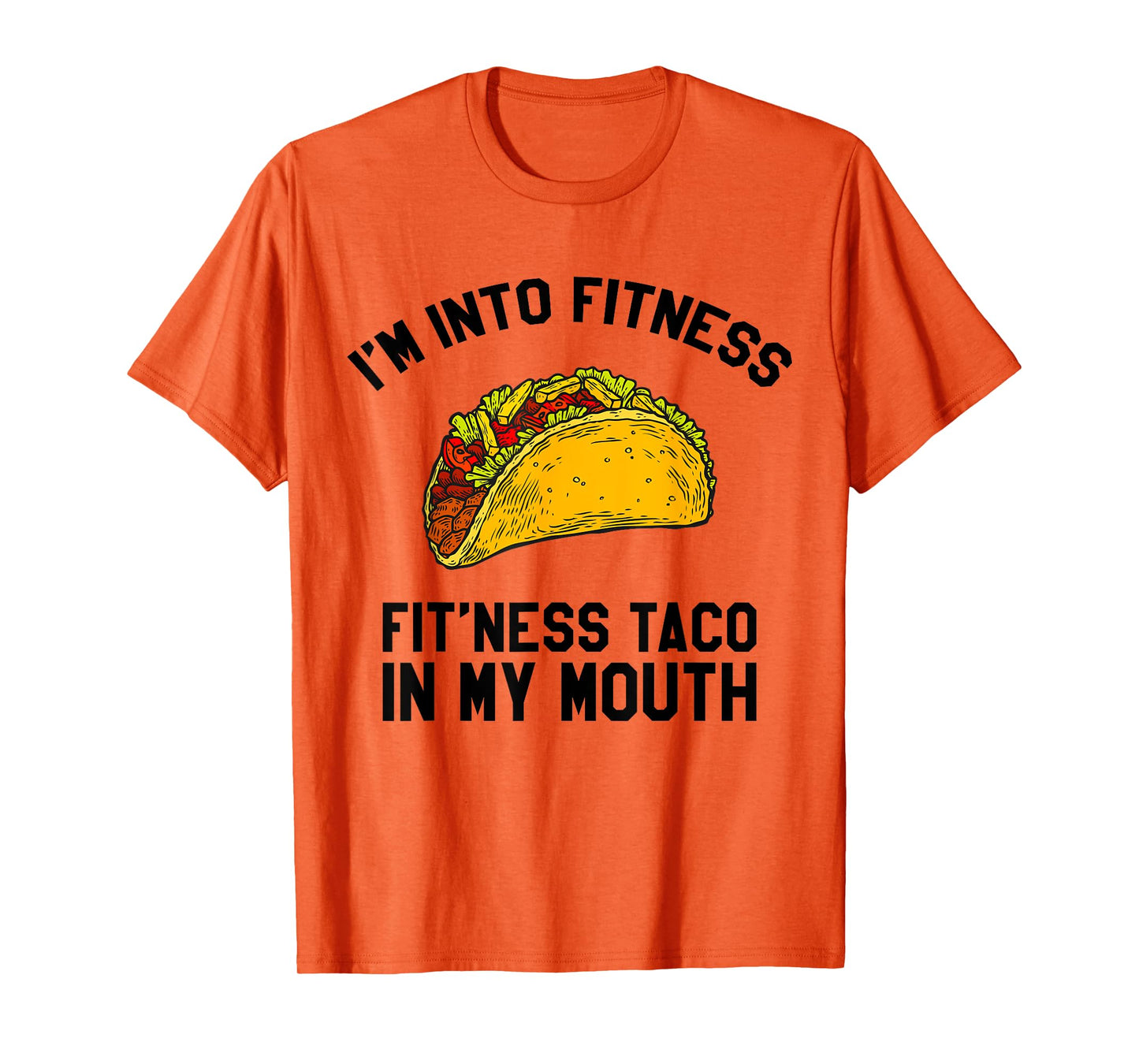 Mens Fitness Taco Funny Mexican Gym T-Shirt for Taco Lovers T-Shirt