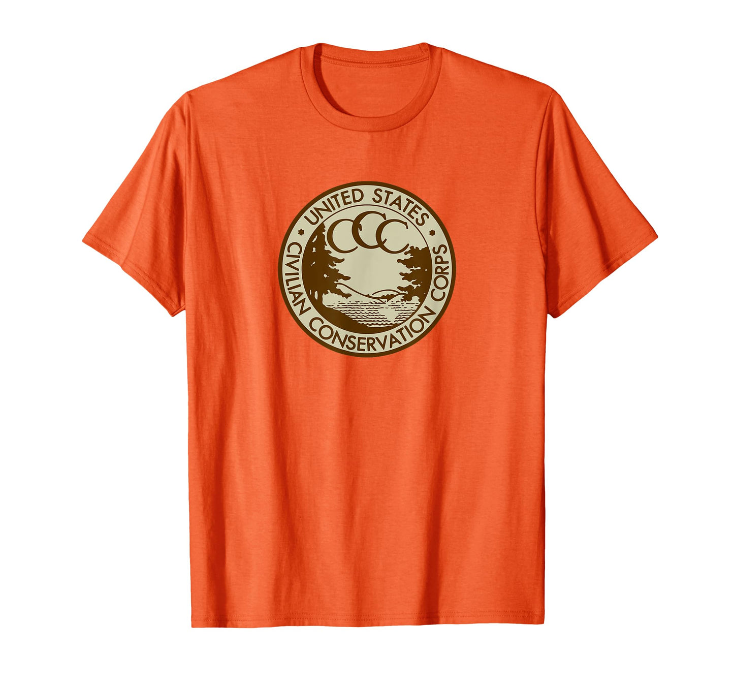 Civilian Conservation Corps CCC Logo Retro Outdoors 1930s T-Shirt
