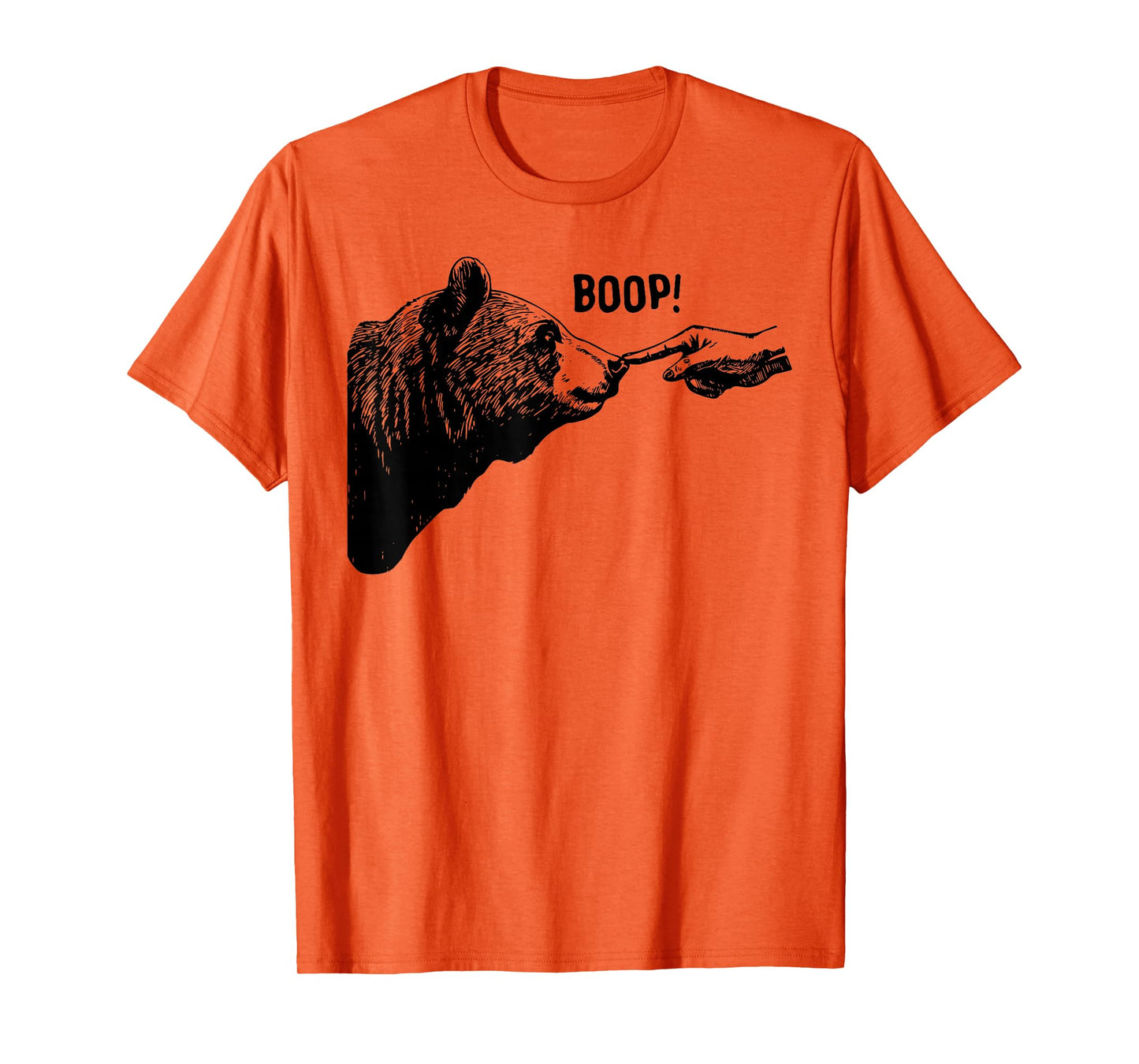 Funny Boop The Bear Ranger Humor Outdoor T-Shirt