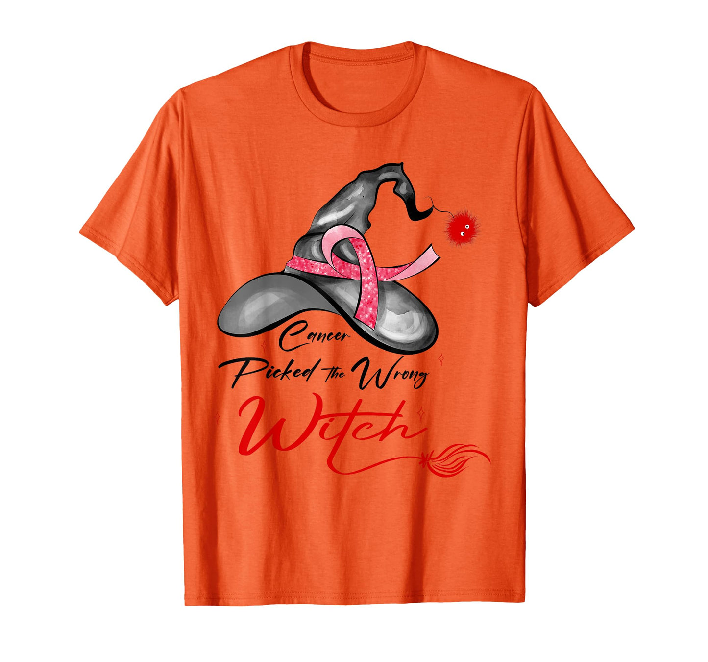 blood cancer halloween | blood cancer picked wrong witch T-Shirt