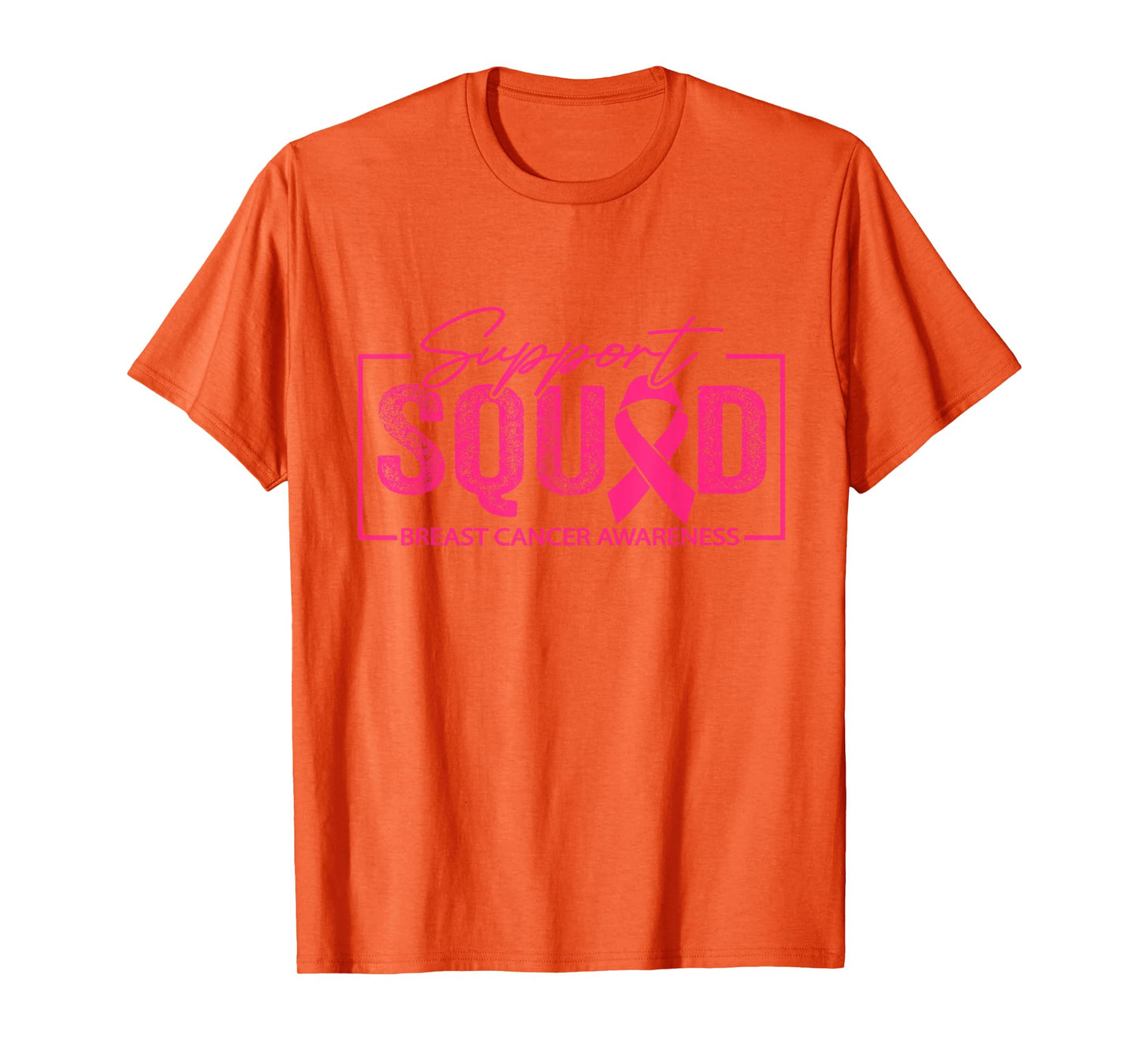 breast cancer warrior support squad breast cancer awareness T-Shirt