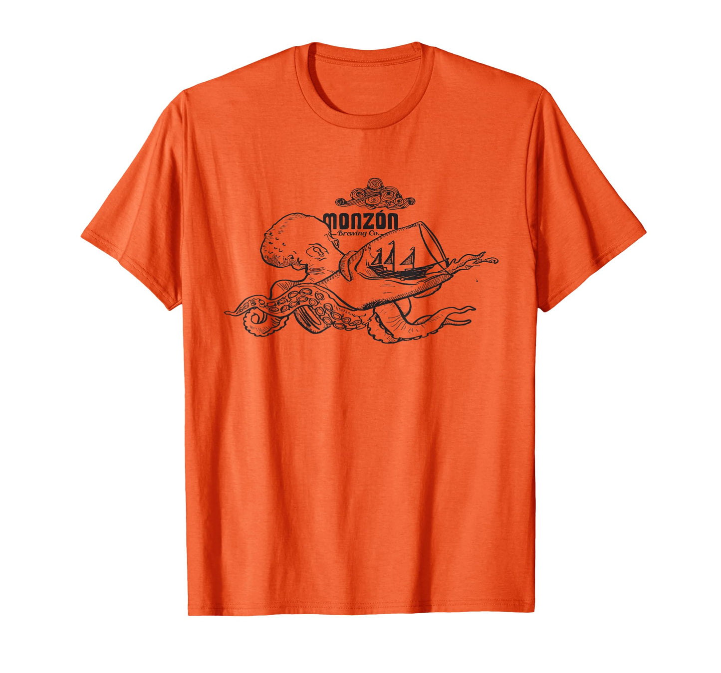 Octopus and Pint: T-Shirt T-Shirt