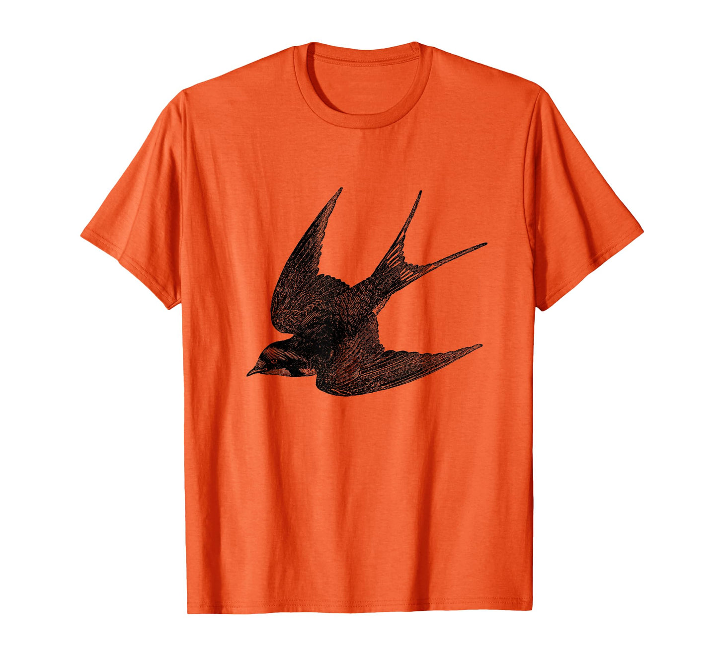 Barn Swallow Bird Print T-Shirt