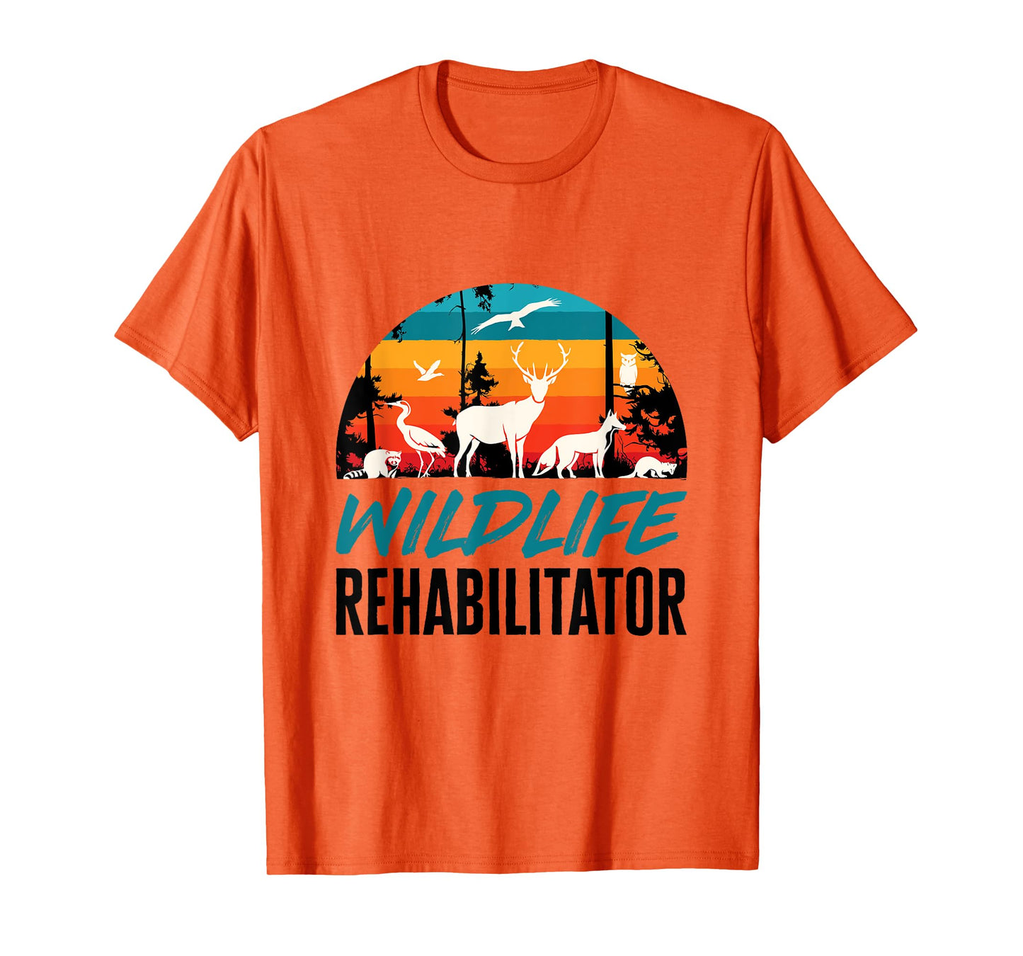 Wildlife Rehabilitator Animal Rehab Rehabilitation Rescue T-Shirt