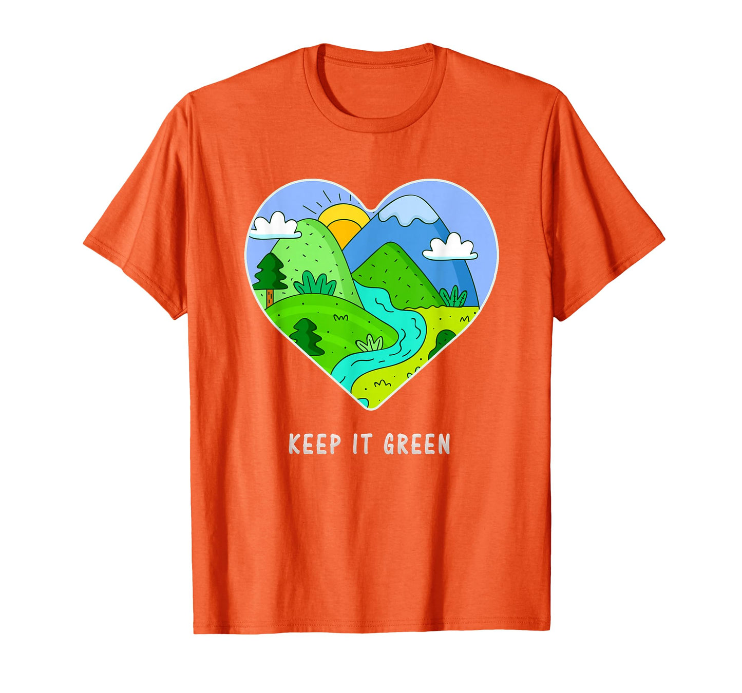 Keep it Green Save the Planet Earth Day 2021 Gift Idea T-Shirt