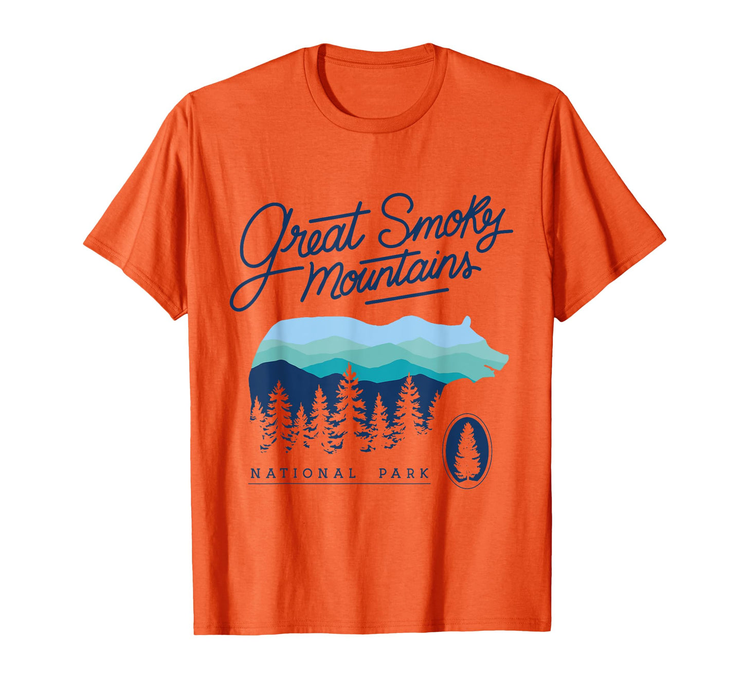 Tennessee NC 1934 Great Smokey Mountains National Park T-Shirt