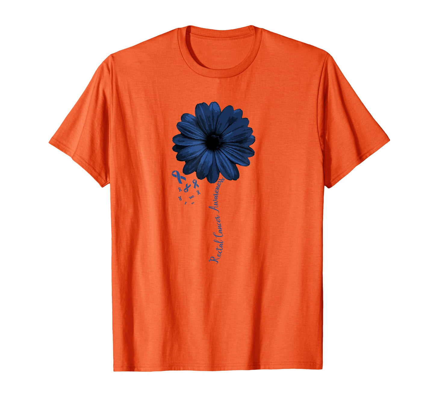 Rectal Cancer Awareness T-Shirt Survivor Warrior Pretty Gift T-Shirt