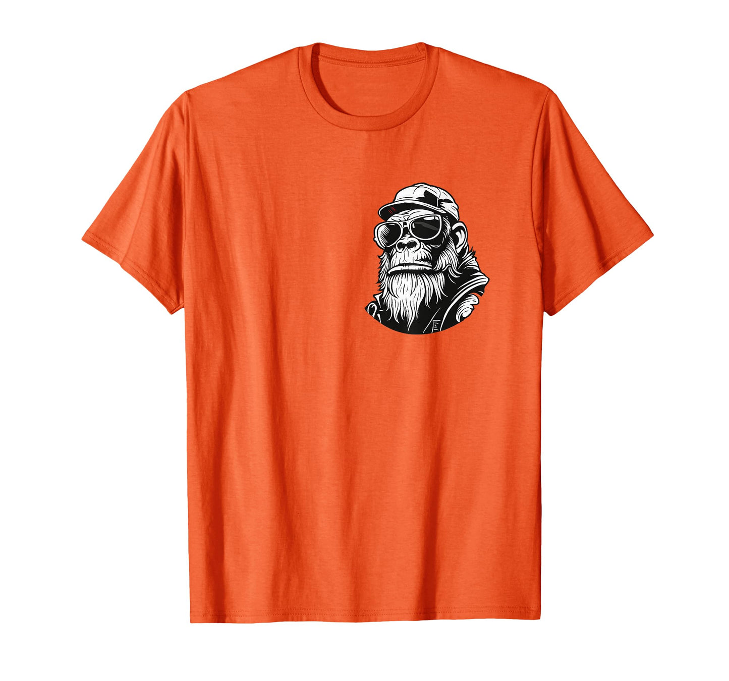 Touch My Beard and Tell Me I'm Pretty Monkey (2 Side) T-Shirt