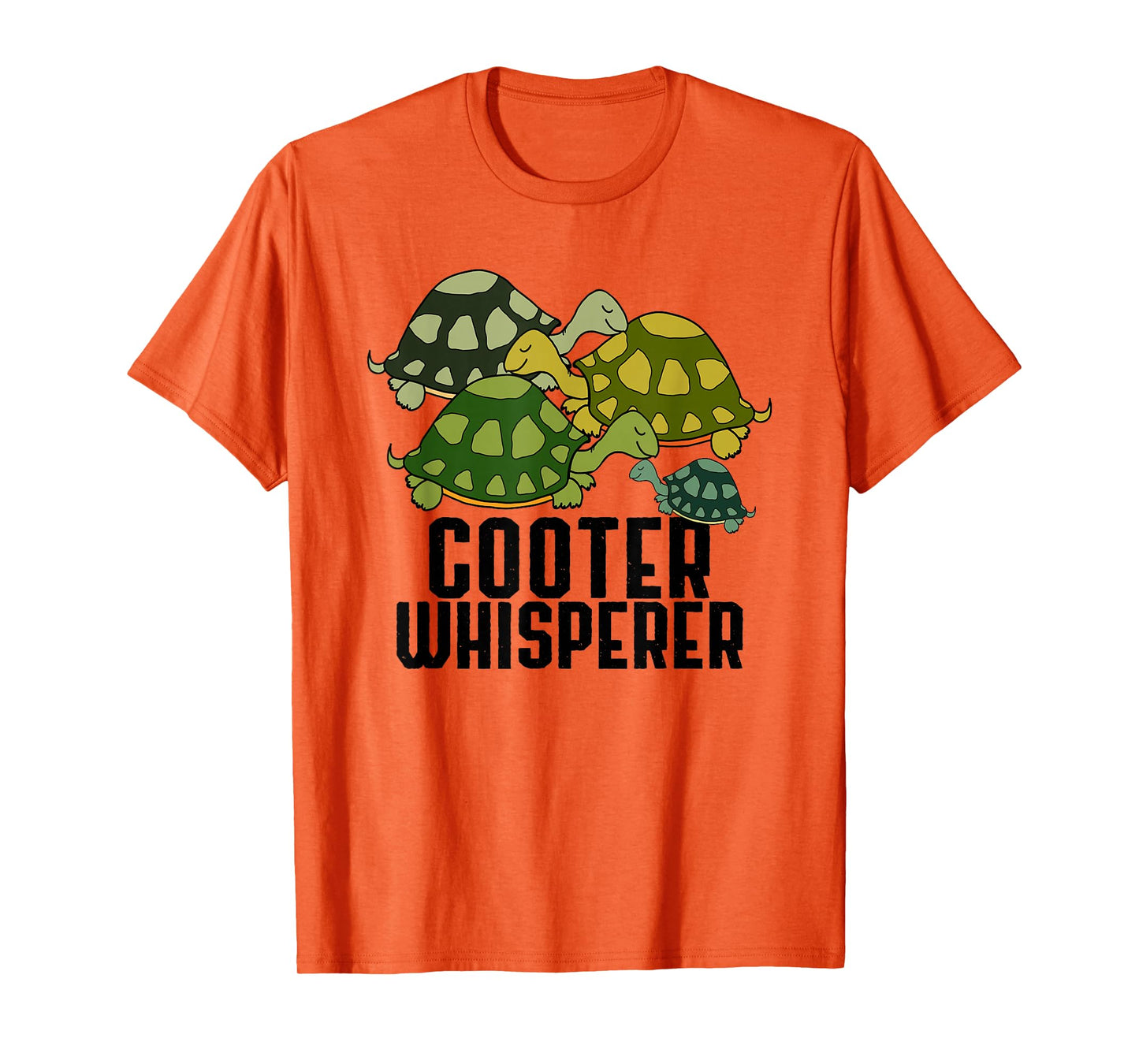 Cooter Whisperer Funny Turtle Lover Reptile Cartoon Sayings T-Shirt