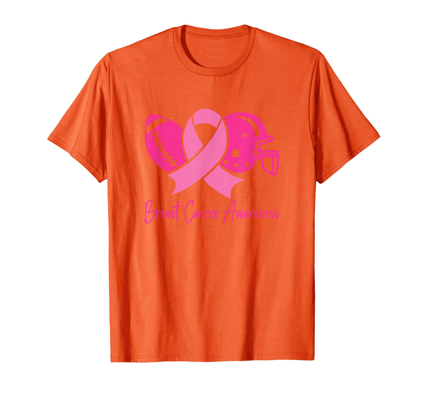 Breast Cancer Awareness Football Game T-Shirt