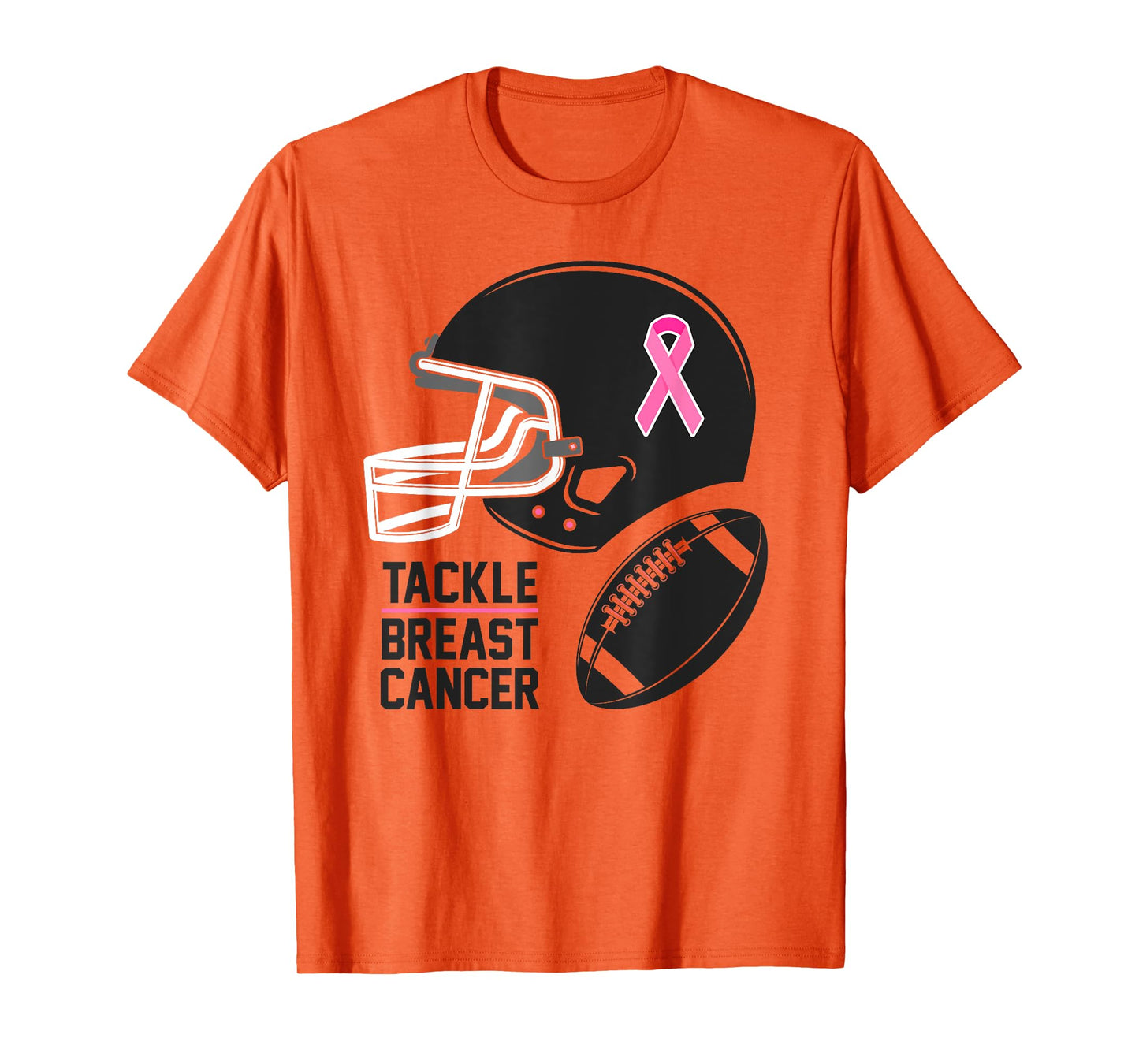 Tackle Breast Cancer Shirt Football Breast Cancer Awareness T-Shirt