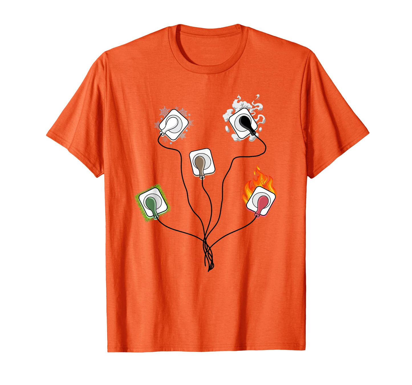 EKG Leads Cheat Sheet Funny Nursing ECG ICU Emergency T-Shirt