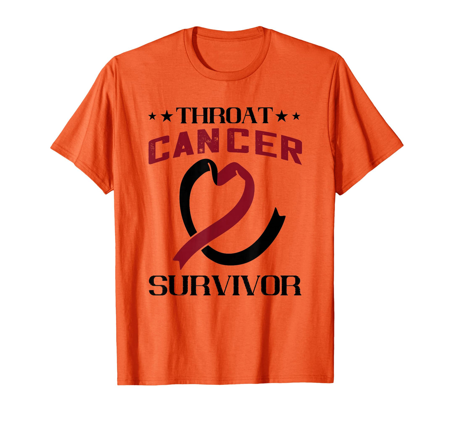 Throat Cancer Survivor Warrior Throat Cancer Awareness T-Shirt