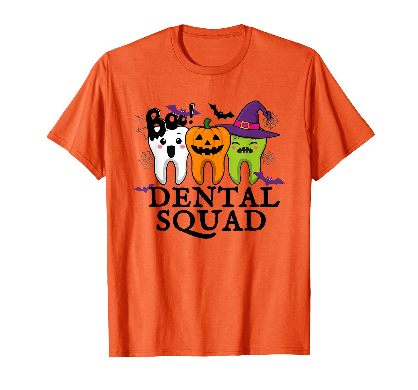 Halloween Dental Boo Crew Dentist Costume Ghost Humor Tooth T-Shirt