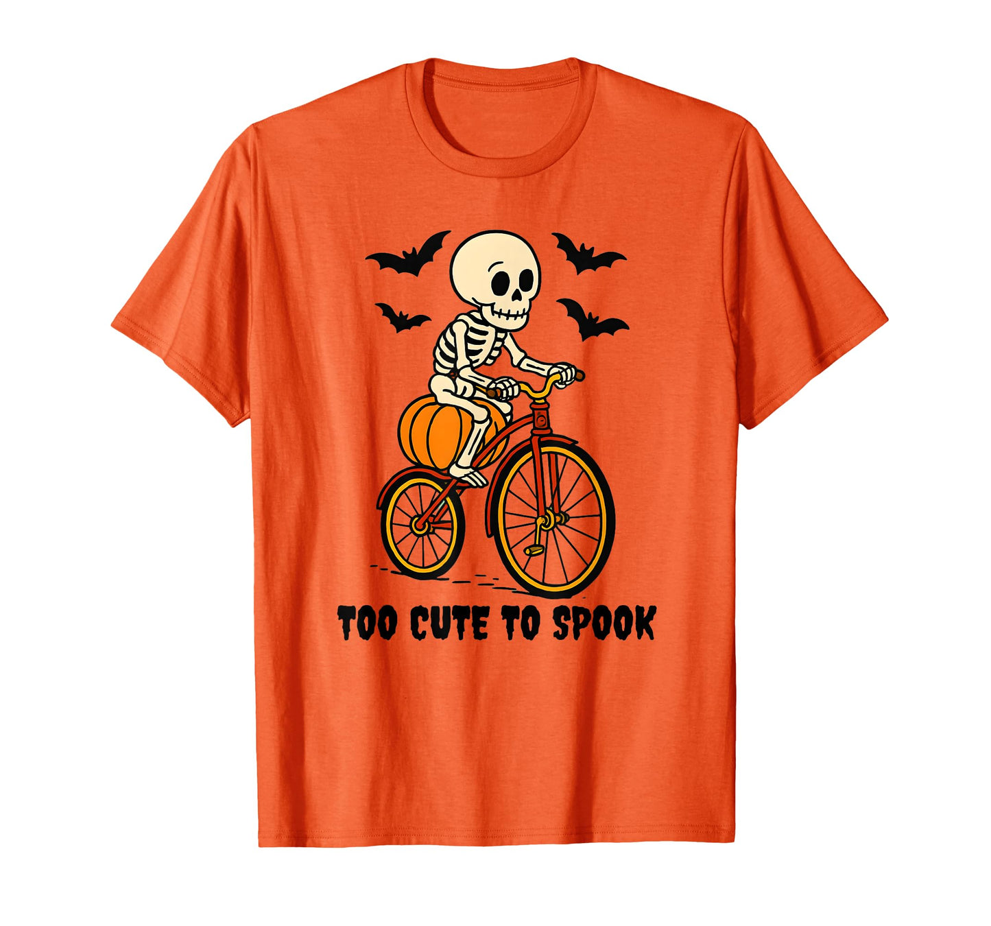Too Cute to Spook Kids Halloween T-Shirt
