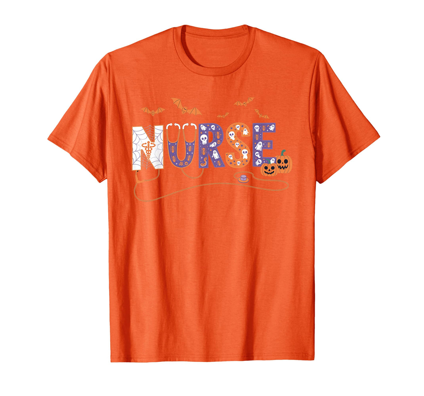 Nurse Halloween Costume Nursing Costume Scrub Top Women Men T-Shirt