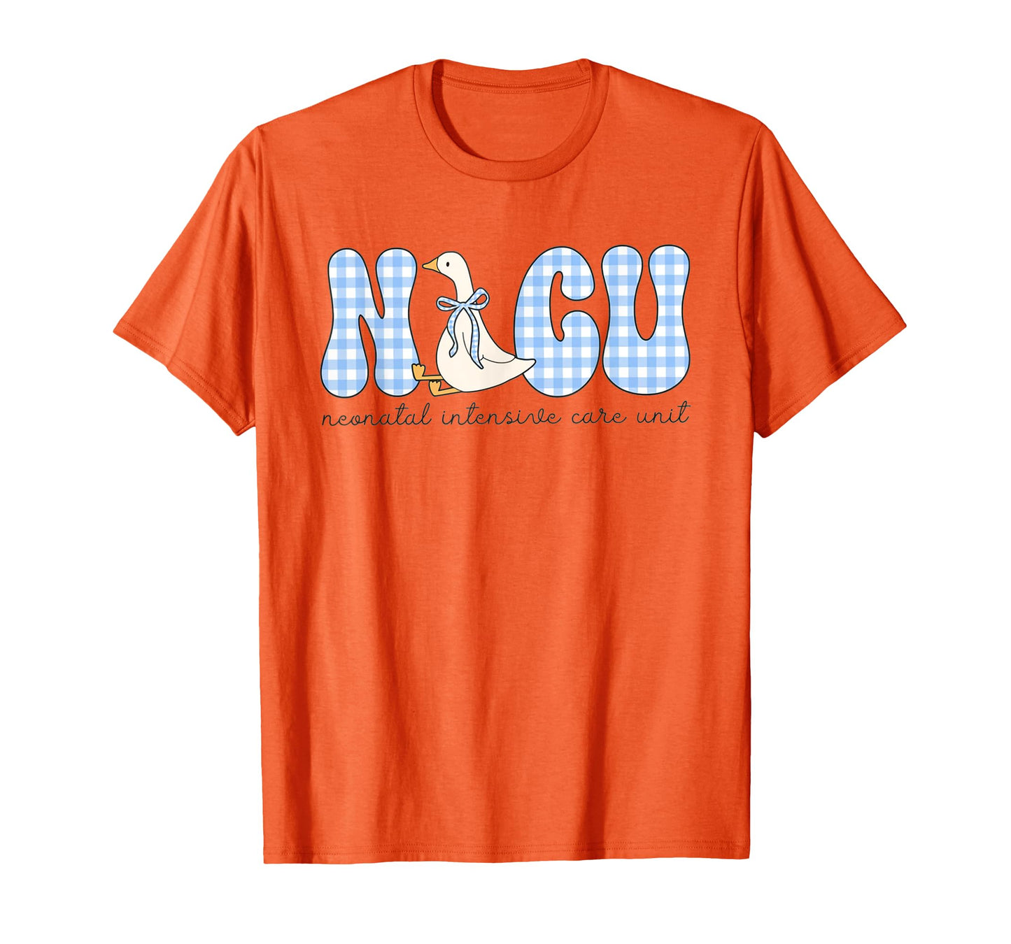 NICU Nurse Silly Goose Neonatal Intensive Care Unit Nurse T-Shirt