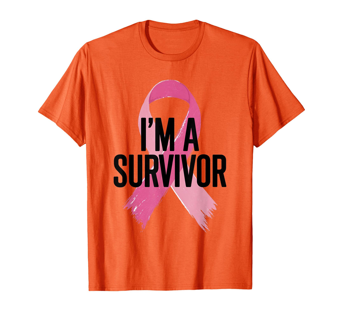 Survivor Pink Ribbon Breast Cancer Awareness T-Shirt