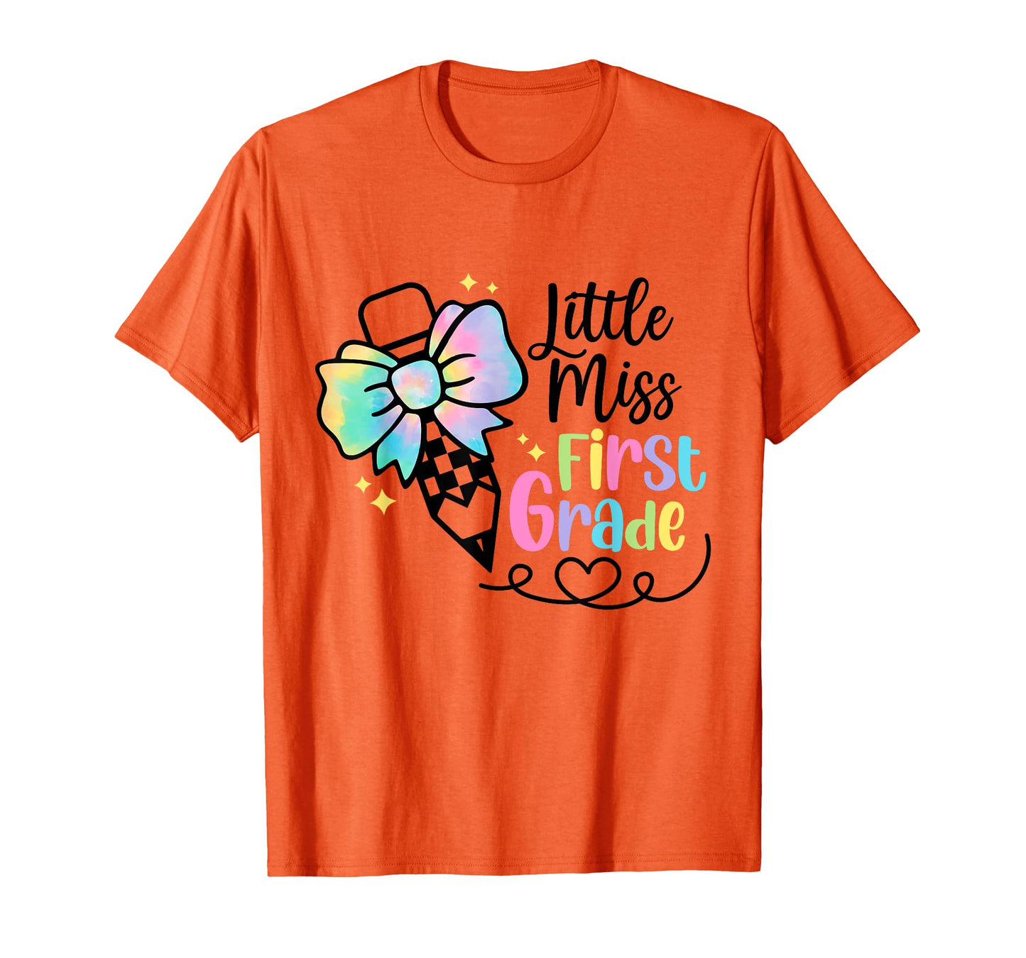 Cute First Grade Girls Back to School First Day of 1st Grade T-Shirt