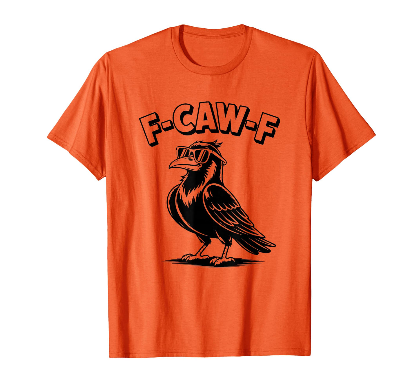 F-CAW-F Retro Raven Cool Shades Crow T-Shirt