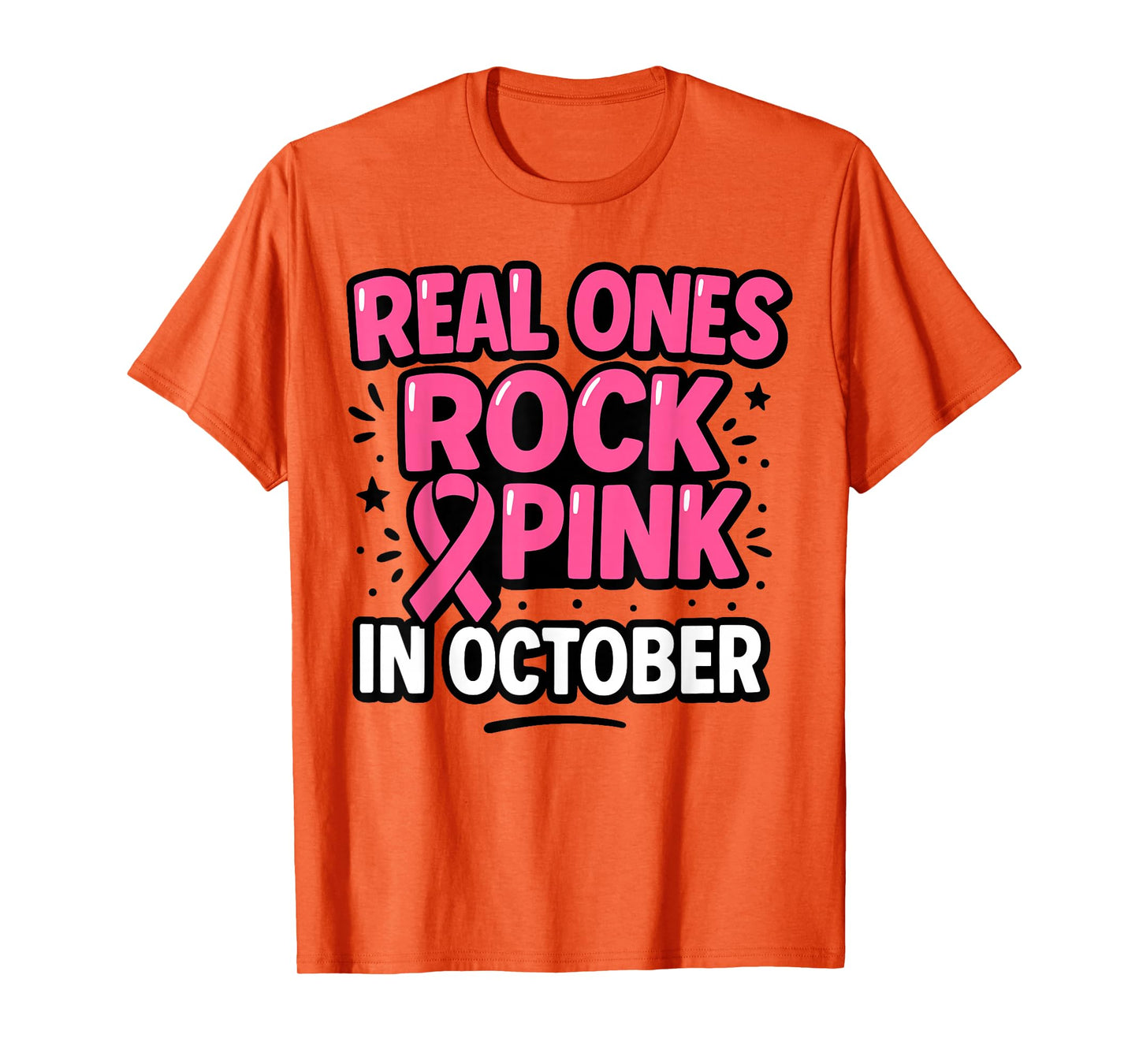 Breast Cancer for Women Mom Pink in October We Wear Pink T-Shirt