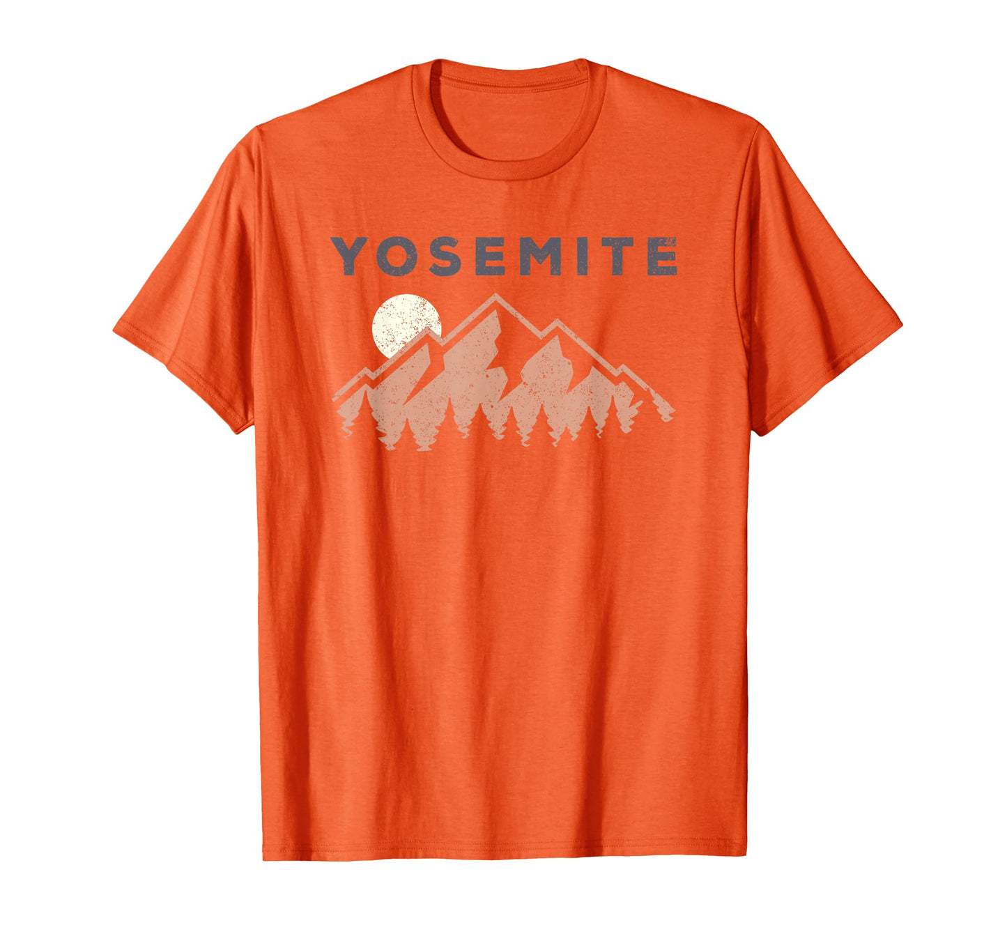 Retro Yosemite California Established 1890 National Park T-Shirt