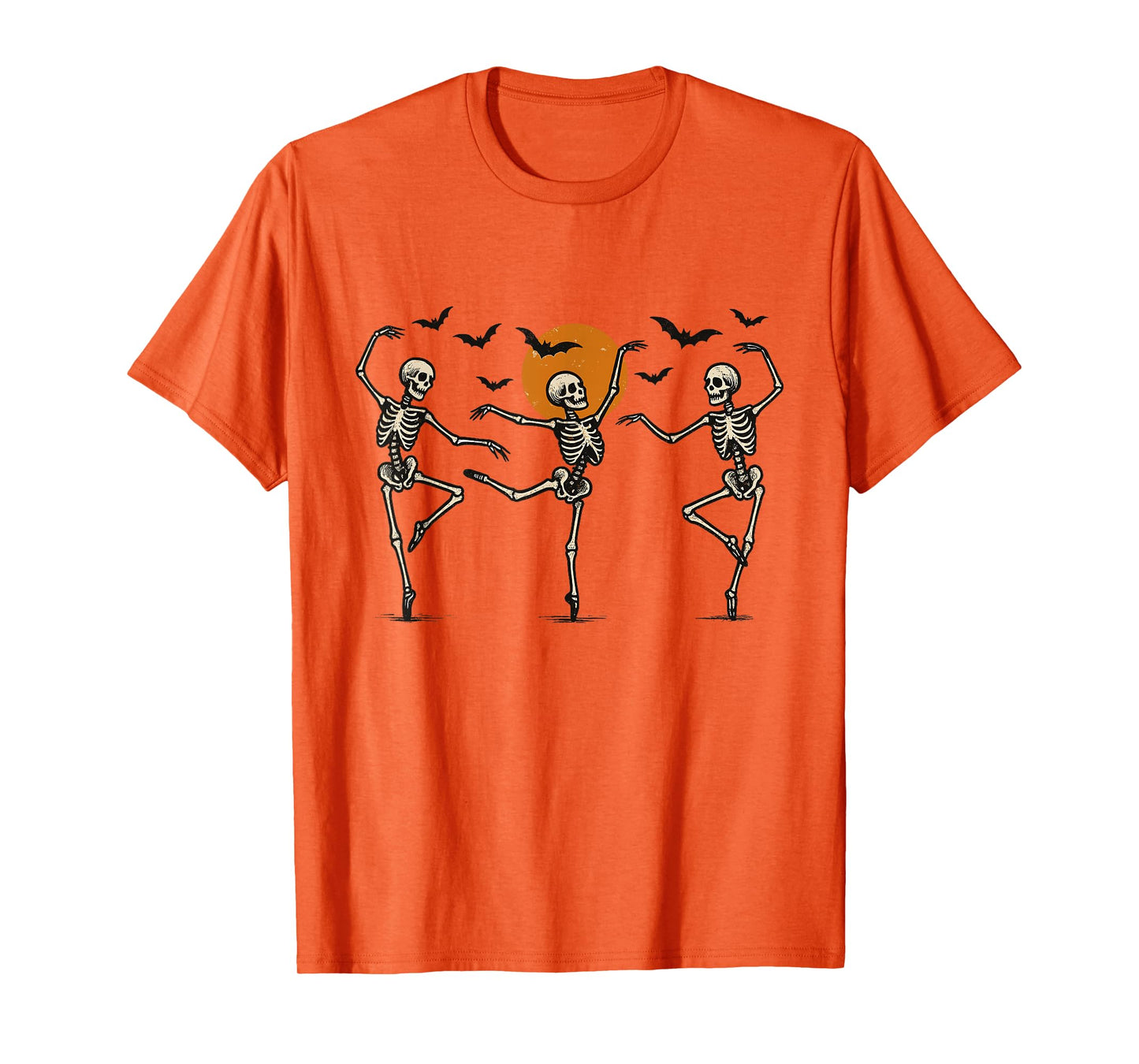 Dancing Skeleton Halloween Skeleton Ballerina Ballet Dancing T-Shirt