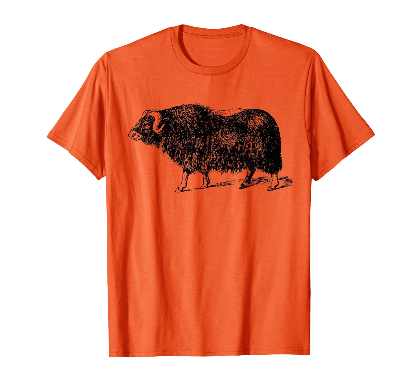 Musk Ox T-Shirt Arctic Buffalo Muskox Bovidae Tee T-Shirt
