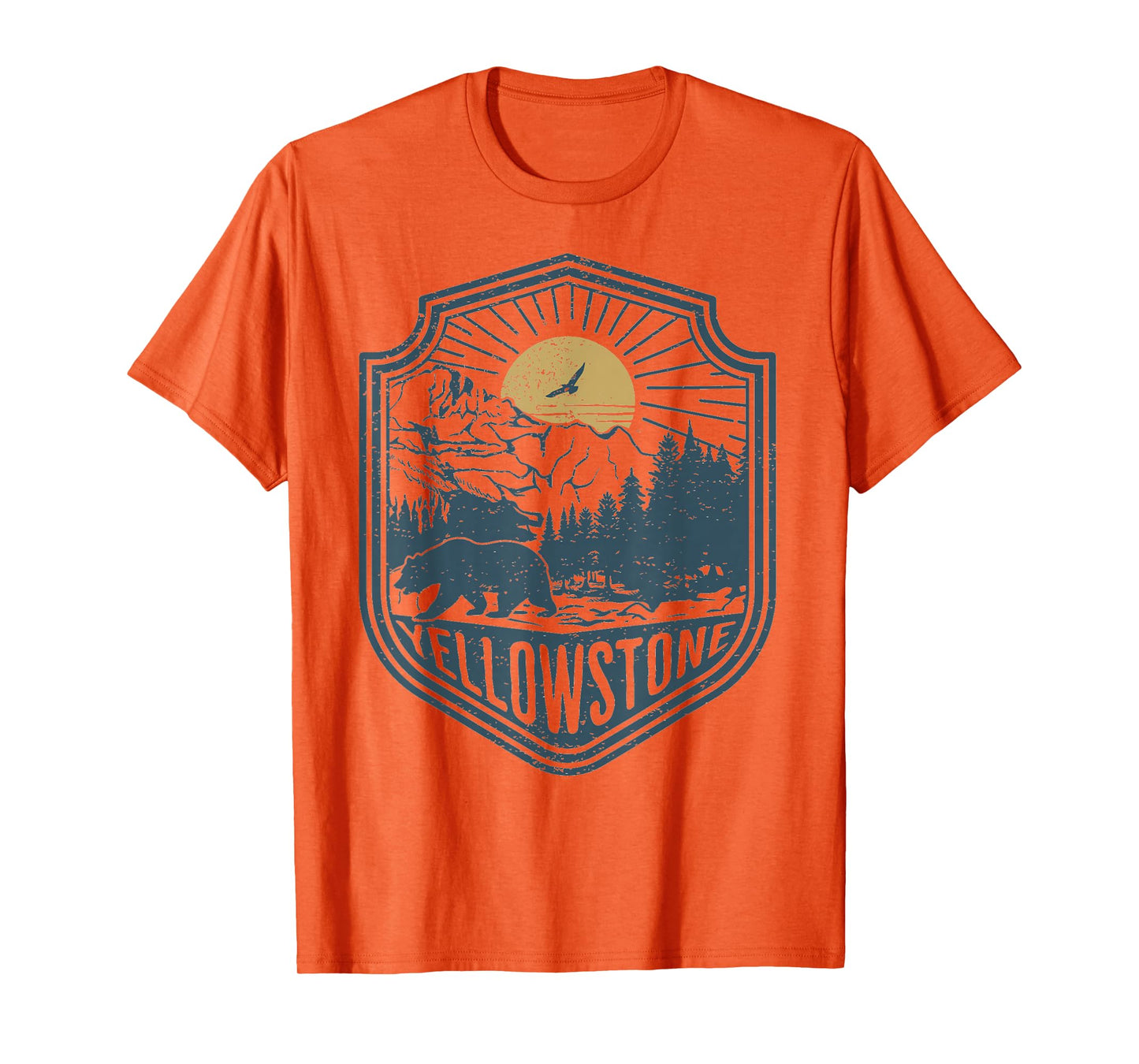 Yellowstone National Park Bear Nature Hiking Outdoors T-Shirt