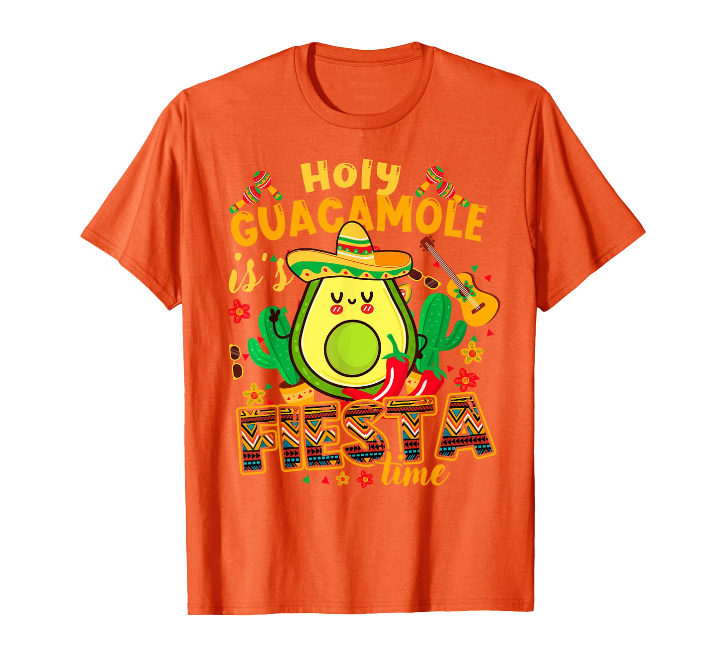 Cinco De Mayo Holy Guacamole Fiesta Shirt Funny Kids Women T-Shirt