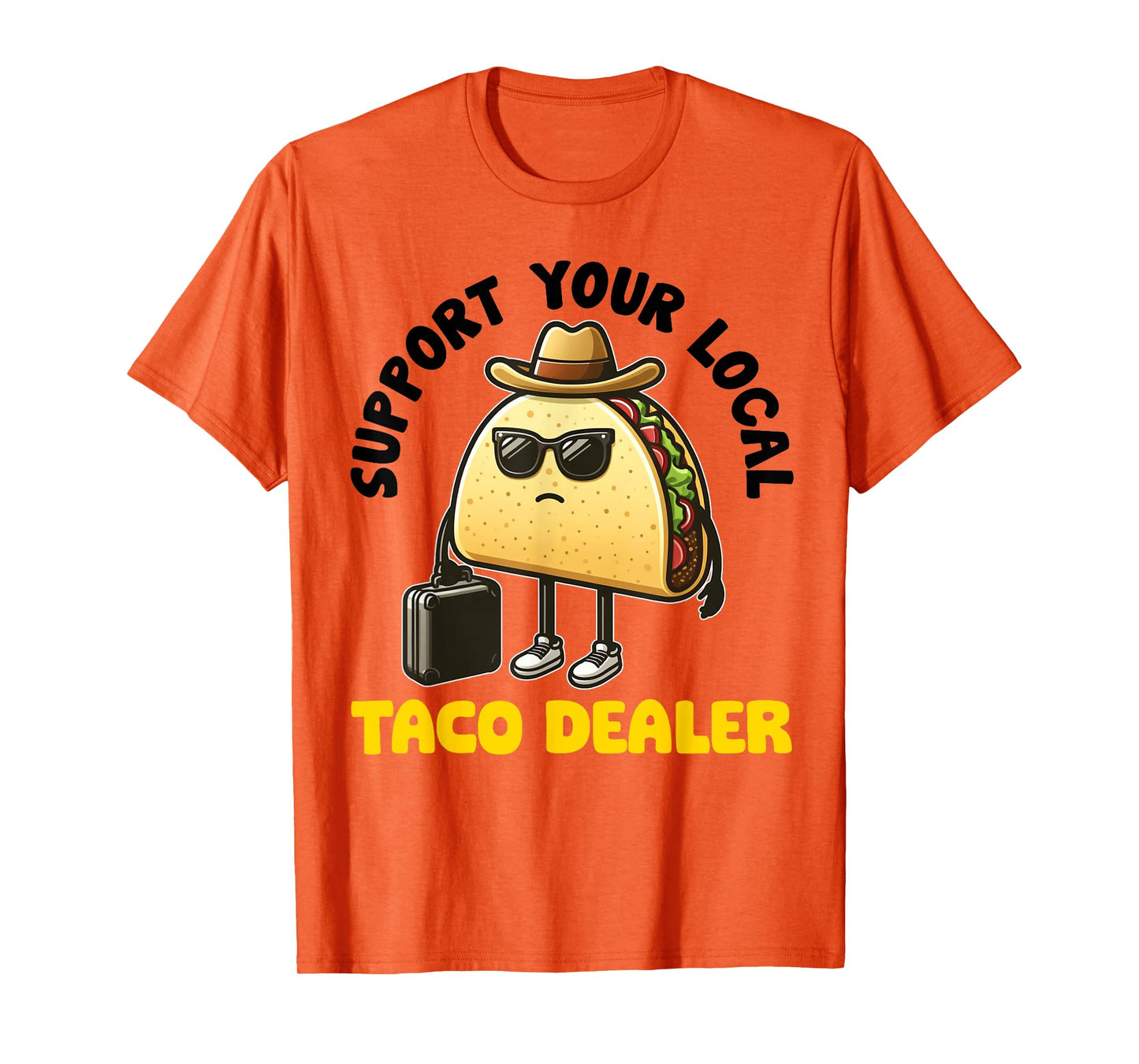 Taco for Men Women Boy Girl Funny Mexican Food Tacos Dealer T-Shirt