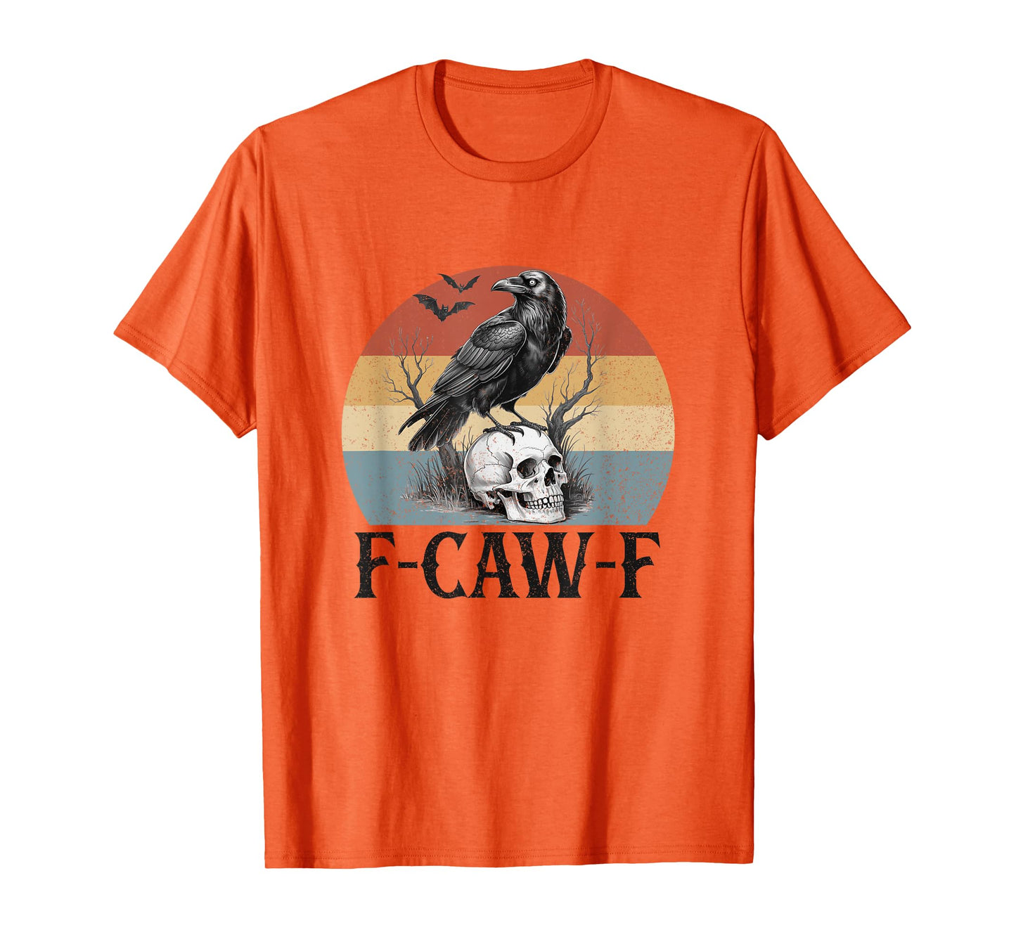 F Caw F Black Bird F-Caw-F Crow Meme Sarcastic Raven T-Shirt