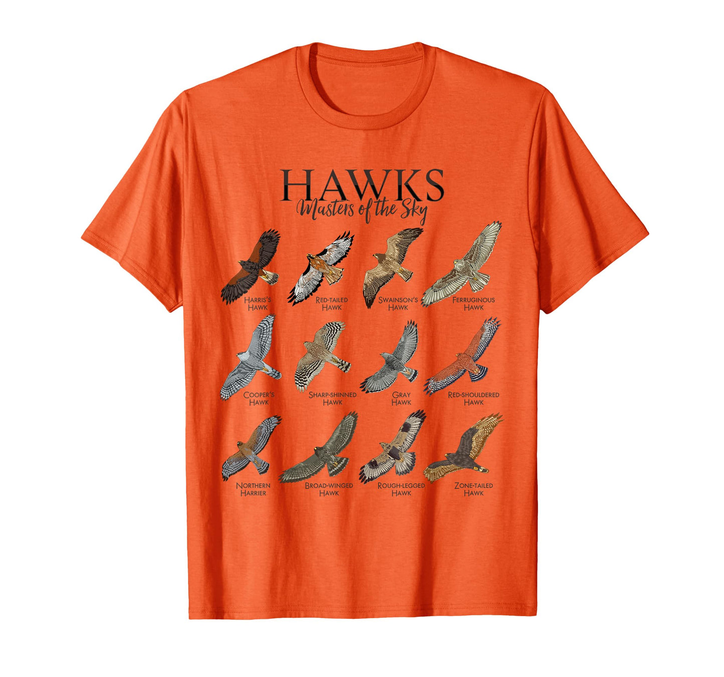Fascinating Birds of Prey - Falcons T-Shirt