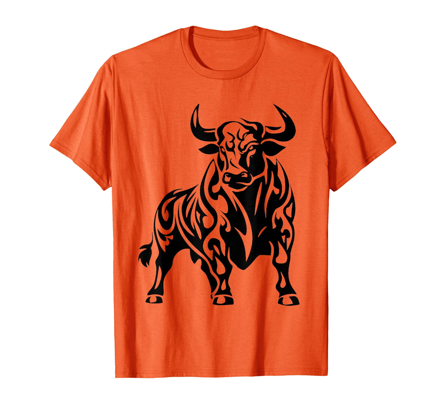 Wild and Powerful Bull - Majestic pattern T-Shirt